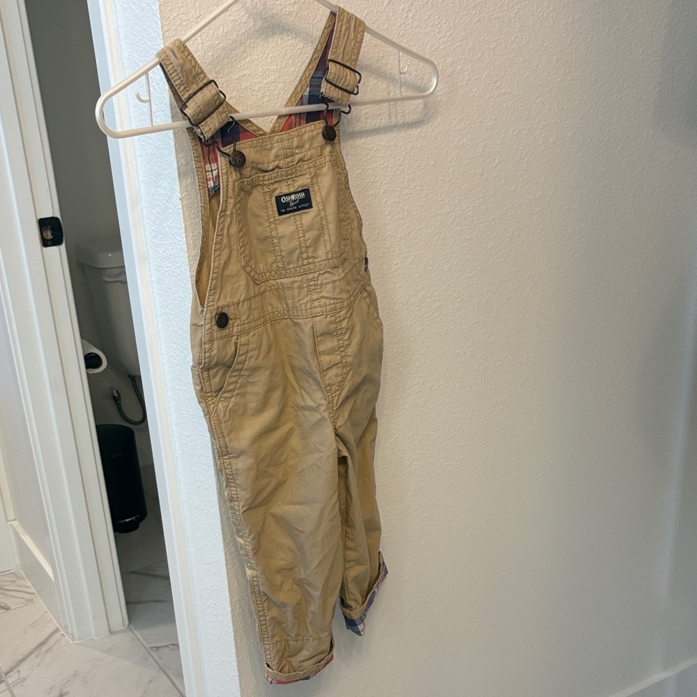 OshKosh B'gosh Khaki Kids Overalls